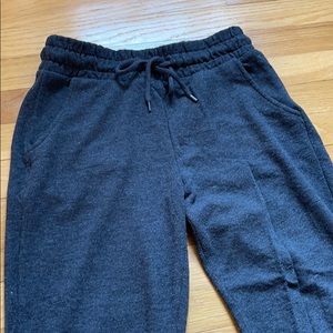Dark grey small joggers